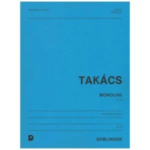 Takács, J.: Monologue Op. 94