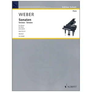 Weber, C. M. v.: Klaviersonaten WeV Q.2-5