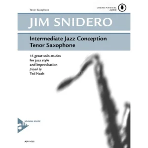 Advance Music Intermediate Jazz Conception Tenor Saxophone