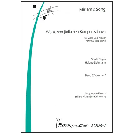 Miriam’s Song – Werke jüdischer Komponistinnen Band 2