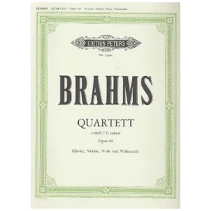Brahms, J.: Klavierquartett Nr. 3 c-moll, op. 60