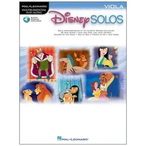 Disney Solos for Viola (+Online Audio)