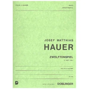 Hauer, J. M.: Zwölftonspiel (1956)
