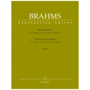 Brahms, J.: Sextett Op. 36 G-Dur