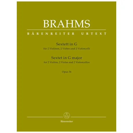 Brahms, J.: Sextett Op. 36 G-Dur