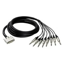 Alva ai25-8tpro3 d-sub 25 8 x trs stereo 3m