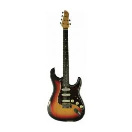 Eko Guitars aire relic sunburst