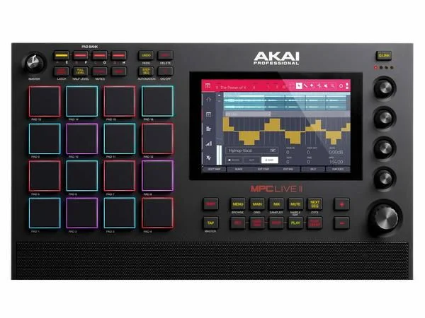 AKAI MPC LIVE II CENTRO PER LA PRODUZIONE MUSICALE CON DISPLAY MULTI TOUCH 7 A COLORI