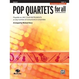 Pop Quartets for All Arr. Michael Story Book – F Horn