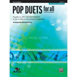 Alfred Music Pop Duets for All – Tenor-Sax Mixed Ensemble