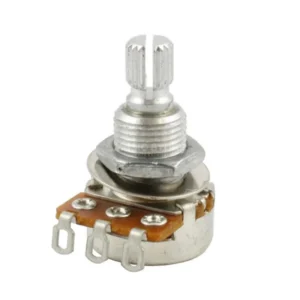 Allparts Mini Poti 100k log Riffelachse
