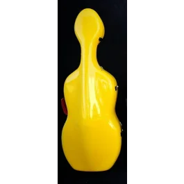 Custodia per violoncello Alpha in carbonio “Ferrari Yellow”