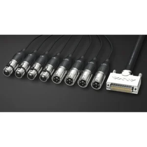 ALVA CABLEWare Breakout-Kabel 5m D-Sub – XLR M/F