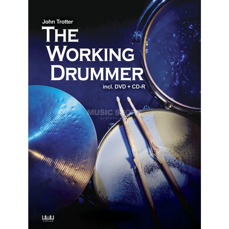 AMA Verlag The Working Drummer Englisch,Trotter,inkl.DVD+CD-R