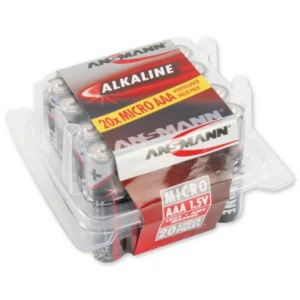 Ansmann 5015-538 AAA Alkaline Batteries (20-Pack)