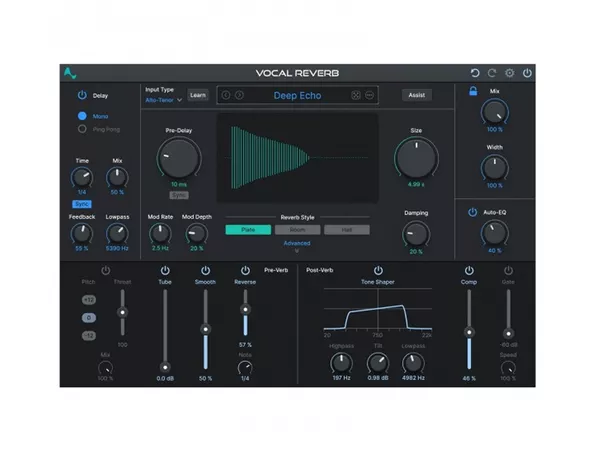 ANTARES AutoTune Vocal Reverb