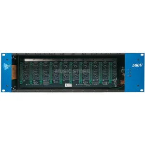 API 500 VPR-Rack + PSU 10 slot Rack 500-Series