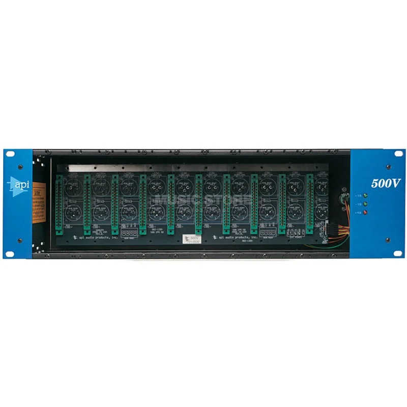 API 500 VPR-Rack + PSU 10 slot Rack 500-Series
