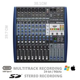 Mixer Presonus Studiolive AR12C Hybrid usbC