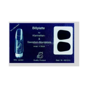 Arnolds & Sons Bite Plate 0.8mm Black – Set of 4