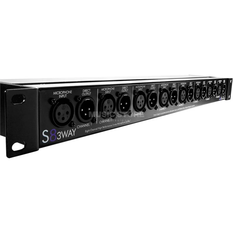 ART S8-3Way 8-channel 3-way Mic Splitter