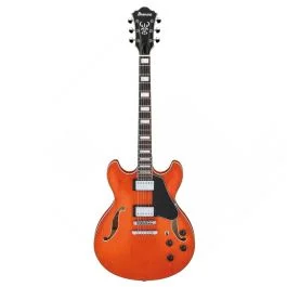 Chitarra Semiacustica Ibanez AS73TTF transparent tangerine flat