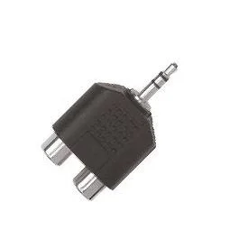 Proel Adattatore 2 x RCA Femmina – Jack 3.5 mm Maschio Stere