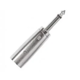 Proel Adattatore XLR Maschio – Jack 6.3 mm Maschio Mono