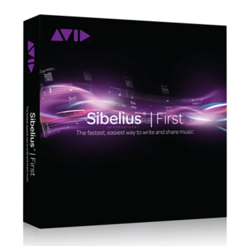 Avid Sibelius First 8 Boxed Version