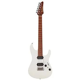 Chitarra Elettrica Ibanez AZ2402-PWF pearl white flat con custodia