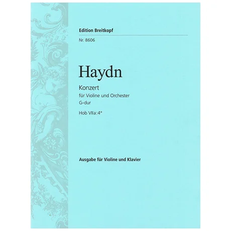 Haydn, J.: Violinkonzert Hob. VIIa: 4 G-Dur