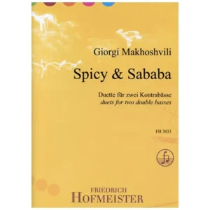 Makhoshvili, G.: Spicy & Sababa – Duette für zwei Kontrabässe
