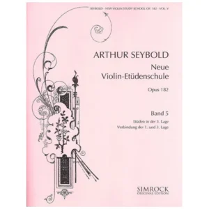 Seybold, A.: Neue Violin-Etüden-Schule Band 5