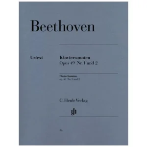 Beethoven, L. v.: 2 leichte Klaviersonaten Nr. 19/20 g-Moll/G-Dur Op. 49,1/2