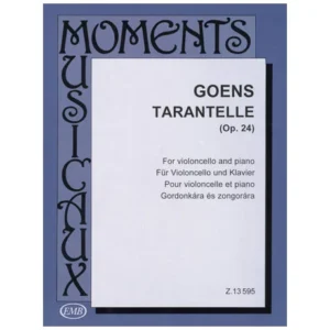 Goens, D. van: Tarantelle Op. 24