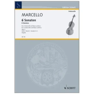 Marcello, B.: 6 Sonaten Band 2 Nr. 4-6