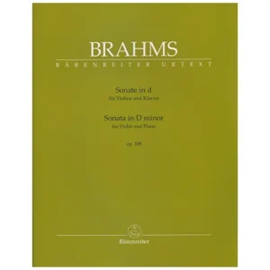 Brahms, J.: Violinsonate Op. 108 d minor
