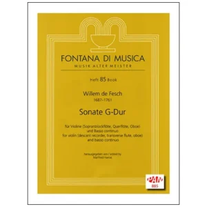 Fesch, W. d.: Sonate G-Dur