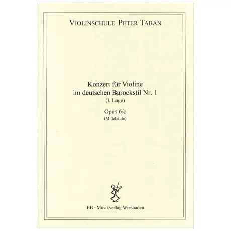 Taban, P.: Konzert im deutschen Barockstil Nr. 1 Op. 6/c