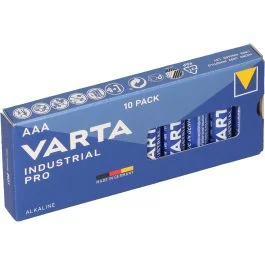 Batterie ministilo Varta AAA Industrial Pro alcalina confezione 10 pile