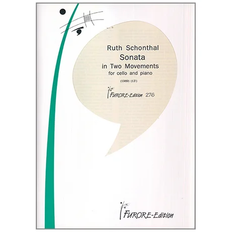 Schonthal, R.: Sonate in zwei Sätzen