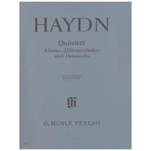 Haydn, J.: Klavierquintett Es-Dur Hob XIV: 1 Urtext