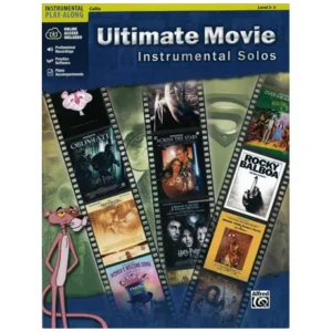 Ultimate Movie Instrumental Solos for Cello (+Online Audio)