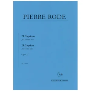 Rode, P.: 24 Capricen Op. 22