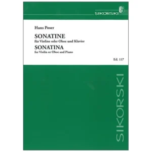 Poser, H.: Sonatine Op. 54/1 (1961)