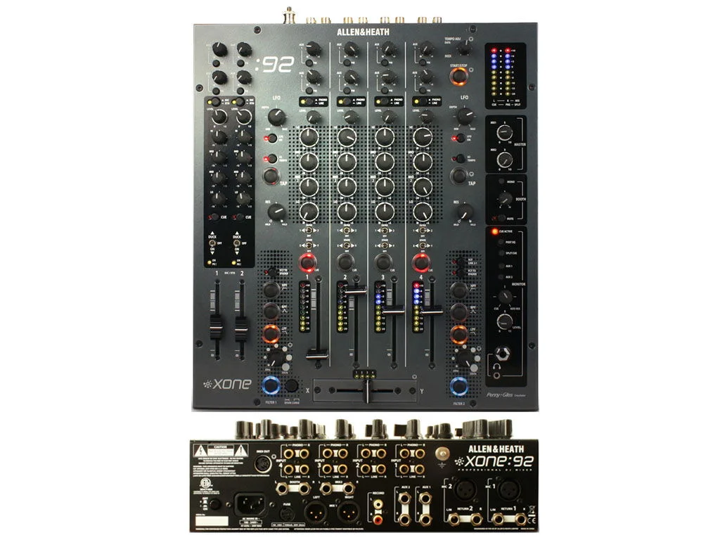 Allen & Heath XONE 92 mixer professionale da DJ Xone92 nero black