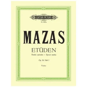 Mazas, J. F.: Etüden Op. 36 Band 1: 30 Etudes speciales