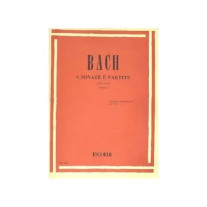 Bach 6 Sonate E Partite Per Viola Revisore Bennici
