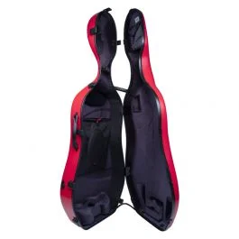 Bam bam 1001srg custodia classic per violoncello – pomegranate red