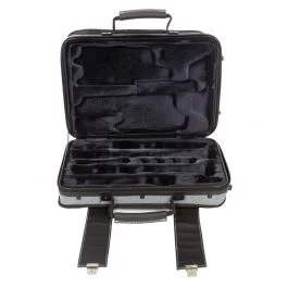 Bam bam custodia per 2 clar.sib/a hightech grey fl.